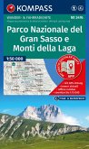 KOMPASS Wanderkarte 2476 Parco Nazionale del Gran Sasso e Monti della Laga 1:50.000