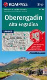 KOMPASS Wanderkarte 99 Oberengadin / Alta Engadina 1:40.000