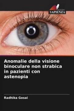 Cover Anomalie della visione binoculare non strabica in pazienti con astenopia