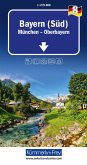 Kümmerly+Frey Regional-Strassenkarte 8 Bayern Süd 1:275.000