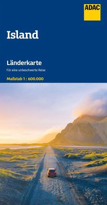 Cover ADAC Länderkarte Island 1:600.000