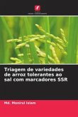 Triagem de variedades de arroz tolerantes ao sal com marcadores SSR