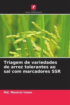Cover Triagem de variedades de arroz tolerantes ao sal com marcadores SSR