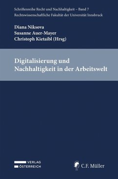 Cover Digitalisierung und Nachhaltigkeit in der Arbeitswelt