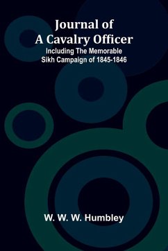 Cover Journal Of A Cavalry Officer; Including The Memorable Sikh Campaign Of 1845-1846