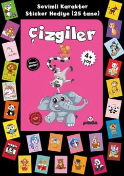 Stickerli 4 Yas Cizgiler - Afife coruk, Pedagog Stickerli 4 Yas Cizgiler - Afife coruk, Pedagog