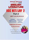 English Literature UGC NET JRF 2
