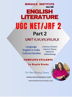 Cover English Literature UGC NET JRF 2