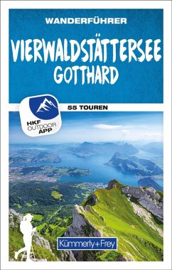 Cover Kümmerly+Frey Wanderführer Vierwaldstättersee, Gotthard