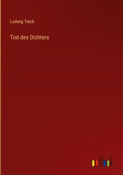 Cover Tod des Dichters