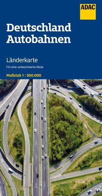 Cover ADAC Länderkarte Deutschland Autobahnen 1:500.000
