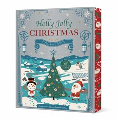 Cover Holly Jolly Christmas Coloring Book