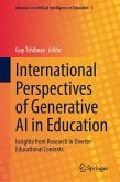 International Perspectives of Generative AI in Education (eBook, PDF)