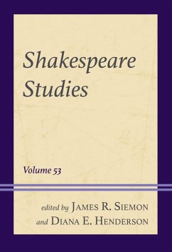 Shakespeare Studies (eBook, PDF) Shakespeare Studies (eBook, PDF)