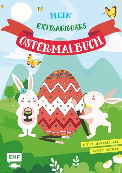 Cover Mein extragroßes Ostermalbuch  (Mängelexemplar)