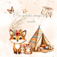 Cover Mis amigos favoritos de la escuela - animales del bosque boho