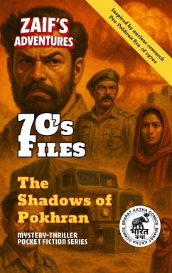 Cover Zaif's Adventures - 70's Files: The Shadows of Pokhran (Zaif's Adventures Series - BharatKatha Comics Pulp-Fiction, #3) (eBook, ePUB)
