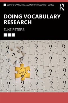 Doing Vocabulary Research (eBook, ePUB) - Peters, Elke