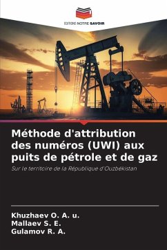 Méthode d'attribution des numéros (UWI) aux puits de pétrole et de gaz - O. A. u., Khuzhaev;S. E., Mallaev;R. A., Gulamov Méthode d'attribution des numéros (UWI) aux puits de pétrole et de gaz - O. A. u., Khuzhaev;S. E., Mallaev;R. A., Gulamov