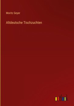 Cover Altdeutsche Tischzuchten