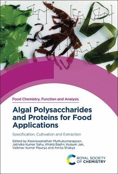Cover Algal Polysaccharides and Proteins for Food Applications
