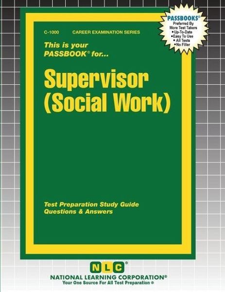 Supervisor (Social Work) Supervisor (Social Work)