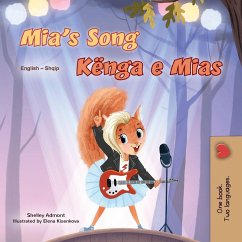 Cover Mia's Song (English Albanian Bilingual Children's Book)