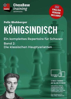 Cover Königsindisch - Ein komplettes Repertoire für Schwarz Teil 2. Code in Box