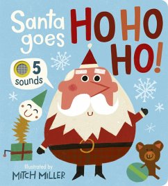 Cover Santa Goes Ho Ho Ho! an Interactive Book with 5 Sounds!