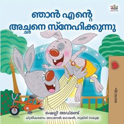 Cover I Love My Dad (Malayalam Book for Children)