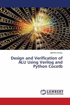 Cover Design and Verification of ALU Using Verilog and Python Cocotb