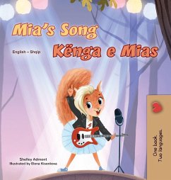 Cover Mia's Song (English Albanian Bilingual Children's Book)