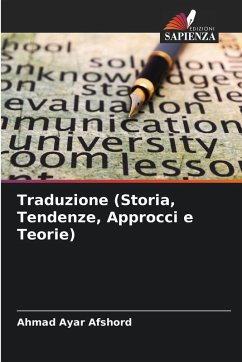 Cover Traduzione (Storia, Tendenze, Approcci e Teorie)