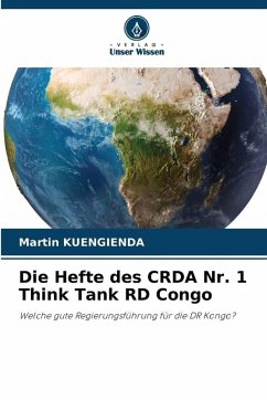 Cover Die Hefte des CRDA Nr. 1 Think Tank RD Congo