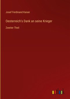Cover Oesterreich's Dank an seine Krieger