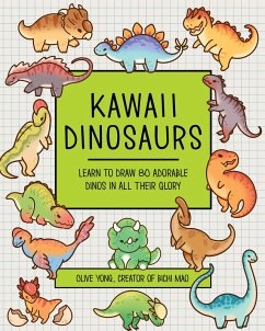 Kawaii Dinosaurs - Yong, Olive