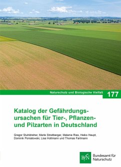 NaBiV Heft 177 Katalog der Gefährdungsursachen für Tier-, Pflanzen- und Pilzarten in Deutschland NaBiV Heft 177 Katalog der Gefährdungsursachen für Tier-, Pflanzen- und Pilzarten in Deutschland