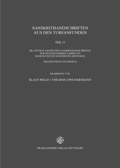 Cover Sanskrithandschriften aus den Turfanfunden