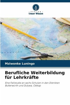 Cover Berufliche Weiterbildung für Lehrkräfte