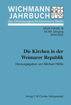Cover Wichmann-Jahrbuch des Diözesangeschichtsvereins Berlin