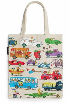 Cover Richard Scarry: Cars and Trucks and Things That Go Tote Bag (Natural Handles)