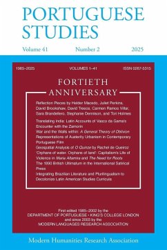 Cover Portuguese Studies 41.2 (2025)