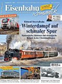 Winterdampf auf schmaler Spur