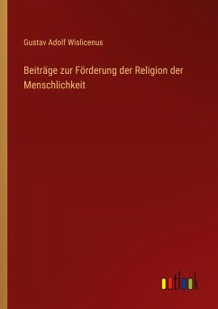 Cover Beiträge zur Förderung der Religion der Menschlichkeit