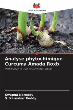 Cover Analyse phytochimique Curcuma Amada Roxb