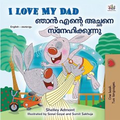Cover I Love My Dad (English Malayalam Bilingual Book)