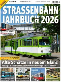 Cover Strassenbahn Jahrbuch 2026