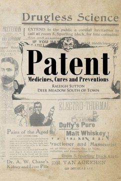 Cover Patent Medicines, Cures and Preventions