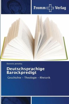 Cover Deutschsprachige Barockpredigt