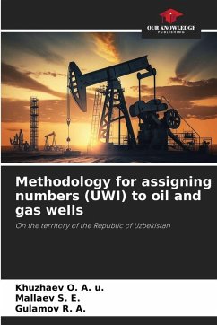 Cover Methodology for assigning numbers (UWI) to oil and gas wells